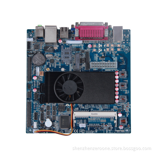 170X170MM MINI-ITX Embedded Motherboard/Intel Celeron 1037U processor/Intel NM70 chipset/10xCOM port/Dual 8 LVDS